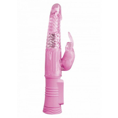 Вибромассажер 4Play Deluxe Slim Rabbit Vibe, 14х3,2 см
